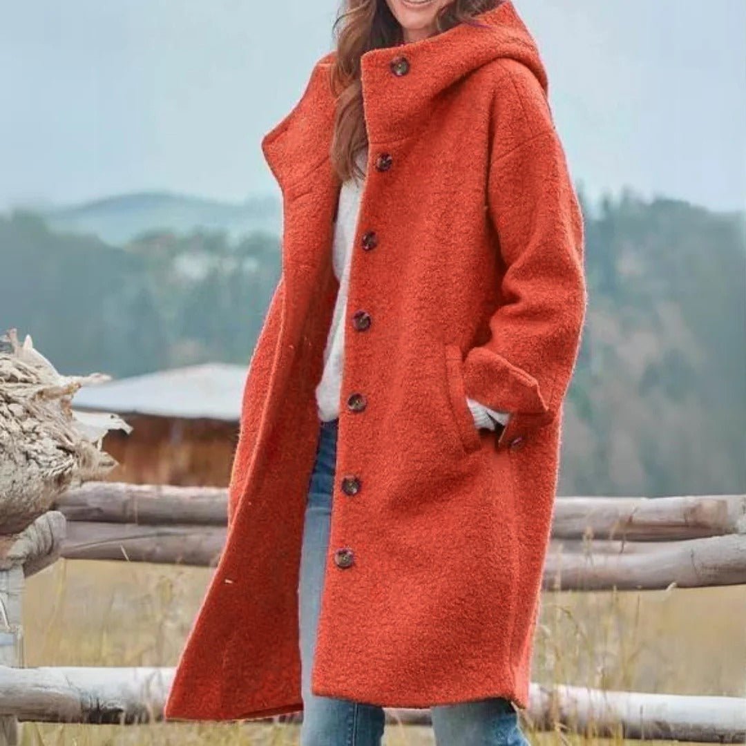 KARLA™ | Warm and Comfortable Wool Coat for Fall and Winter
