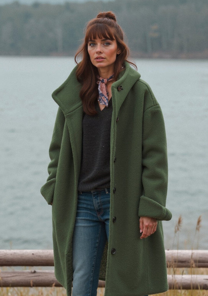 KARLA™ | Warm and Comfortable Wool Coat for Fall and Winter