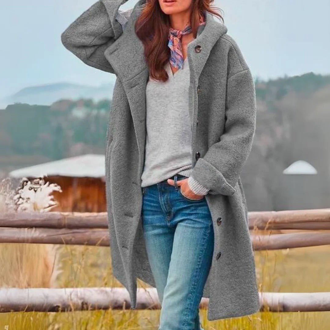 KARLA™ | Warm and Comfortable Wool Coat for Fall and Winter